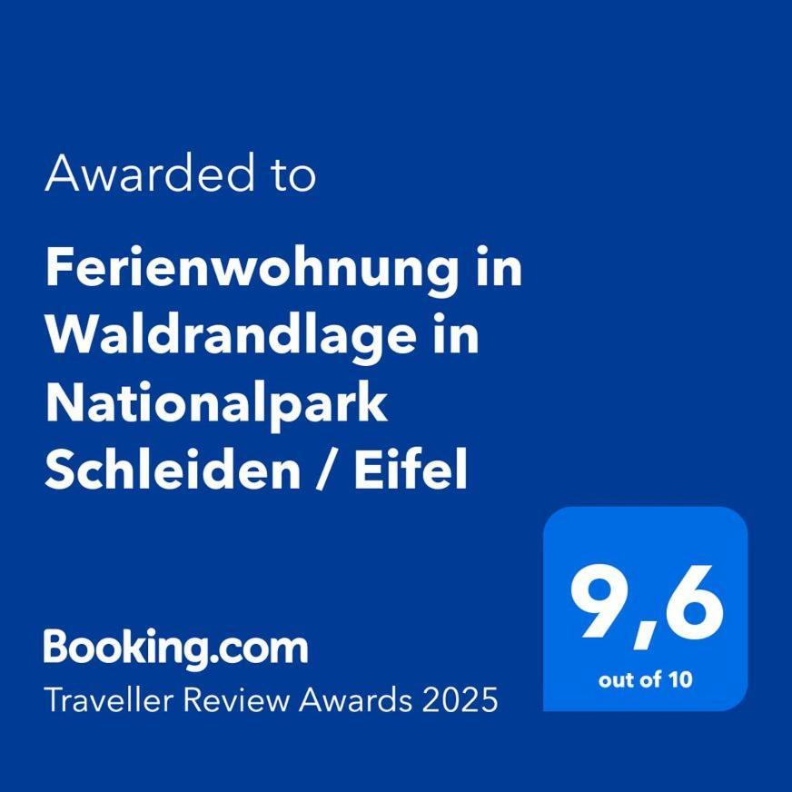 Ferienwohnung In Waldrandlage In Nationalpark Schleiden / Eifel Экстерьер фото